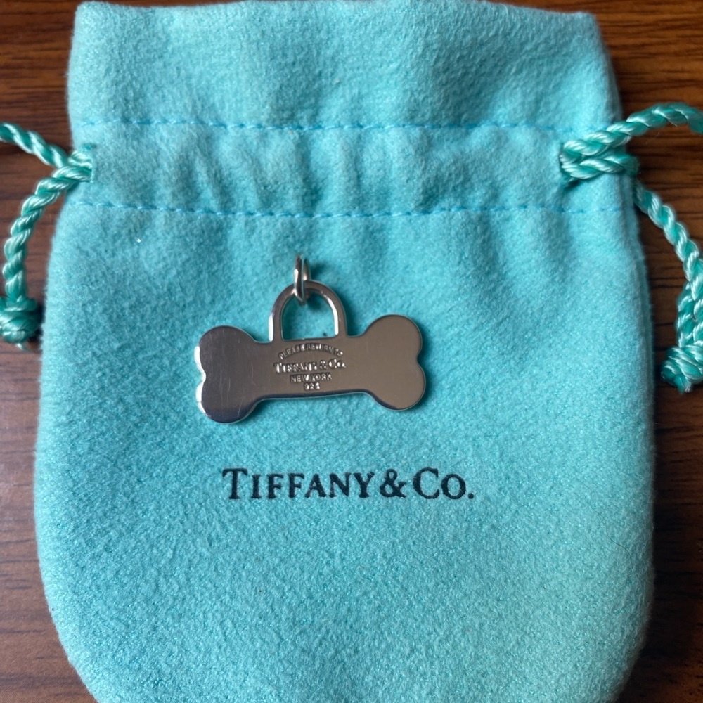 Tiffany charm - Dog bone